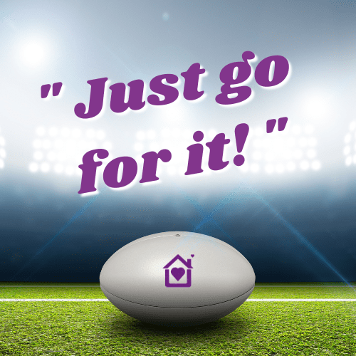 Just Go For it (The Purple House Clinic Rugby)